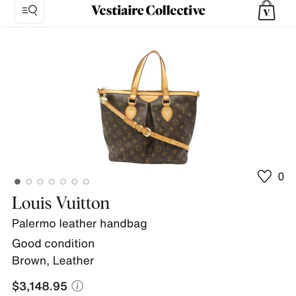 Louis Vuitton Monogram Palermo - Picture 7 of 17